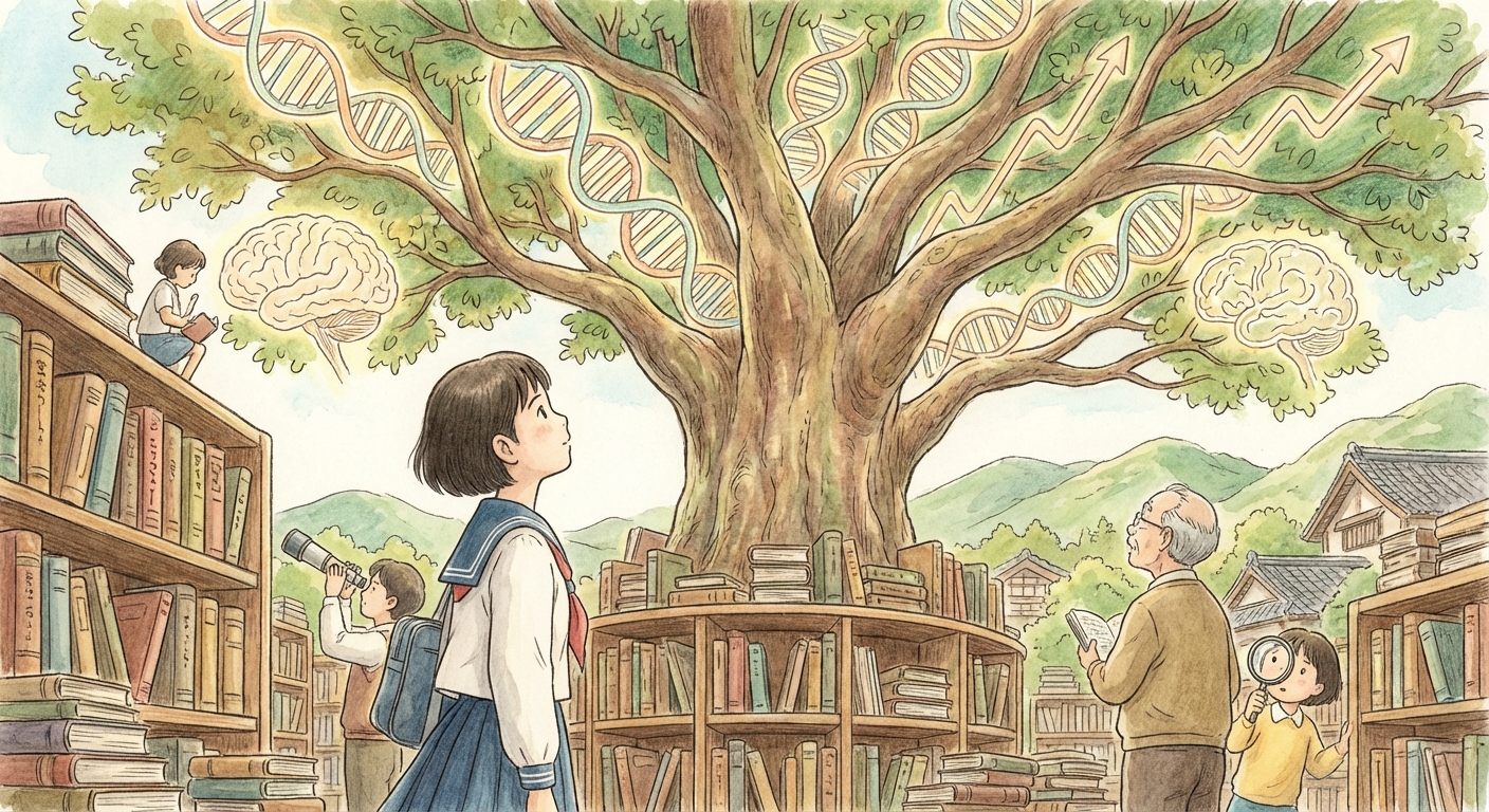 教育への遺伝の影響を解説！努力の常識を変える3つの視点